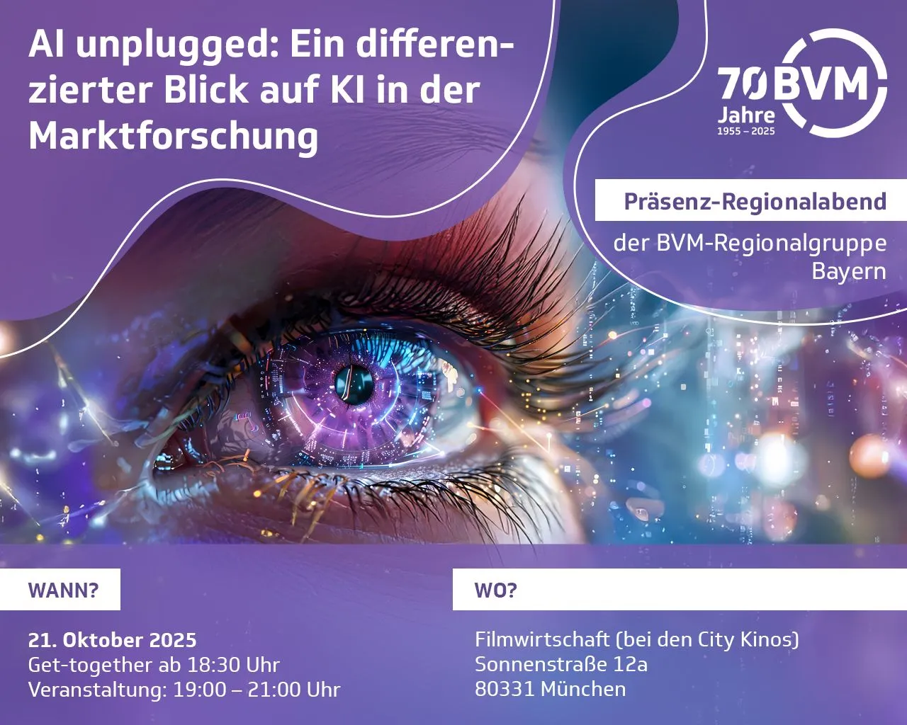 BVM Regionalabend Bayern: AI unplugged