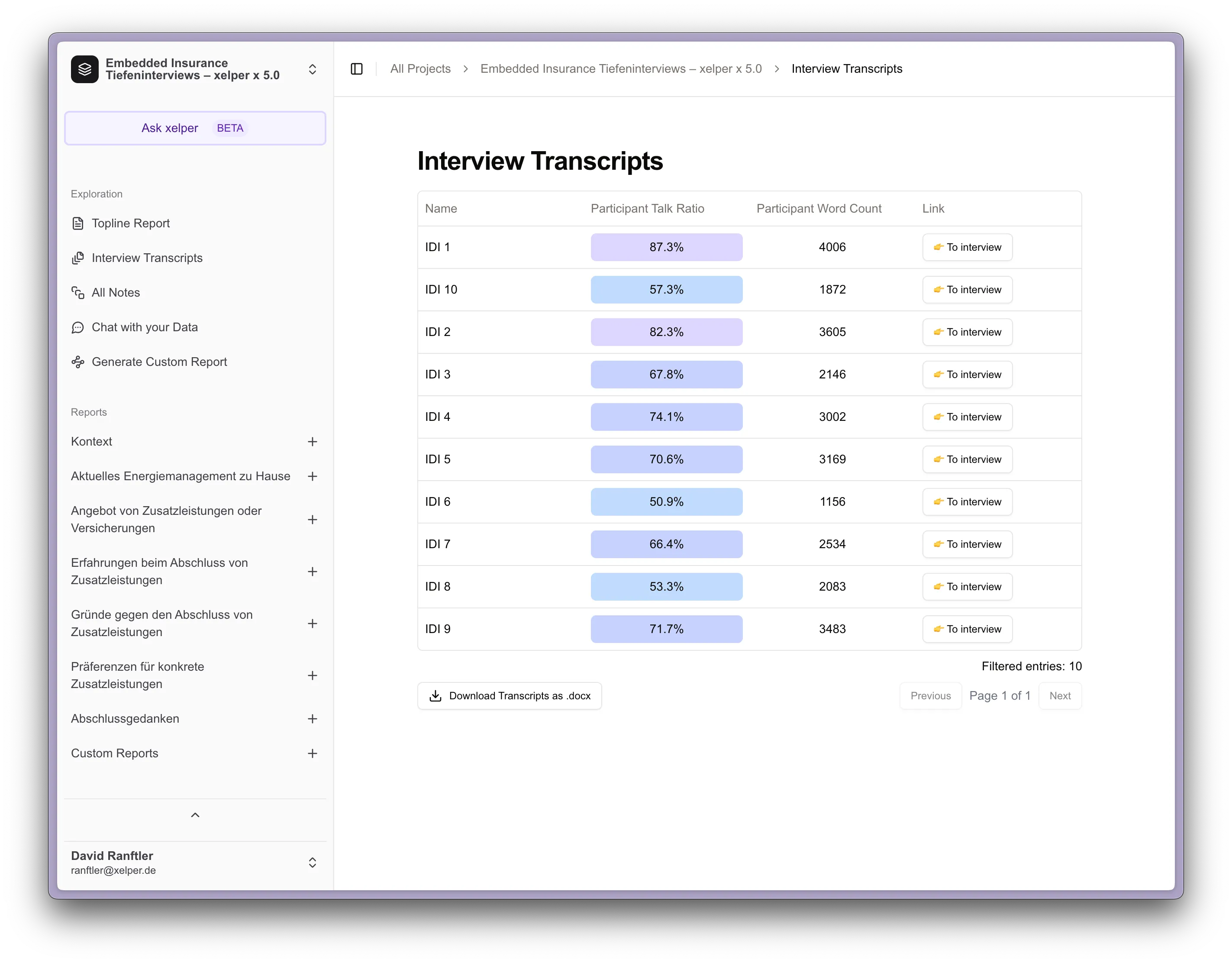 Audio- und Videoaufnahmen werden automatisch transkribiert